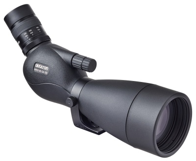 Opticron MM3 80 GA ED/45 with 20-60x MM3 zoom and black stay-on-case